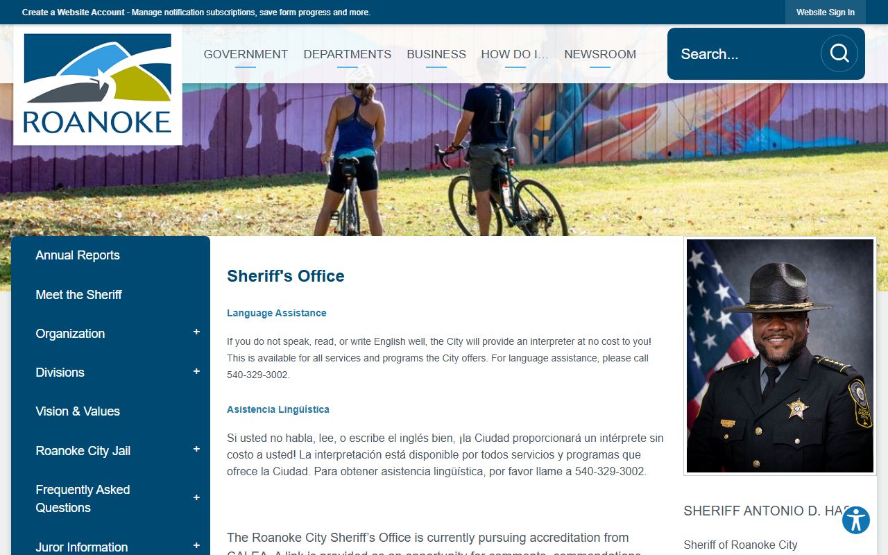 Roanoke sex offender registry sheriff office