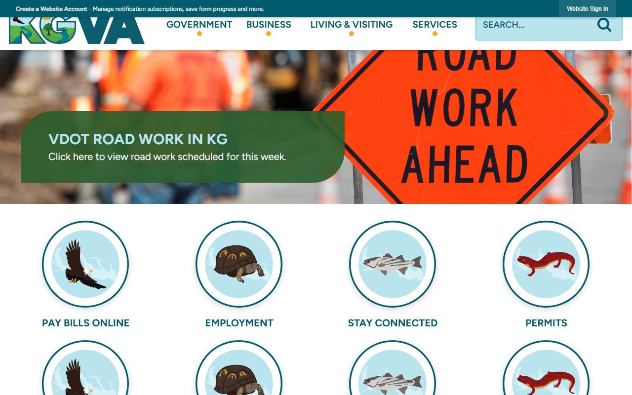 King George County sex offender registry official county resources