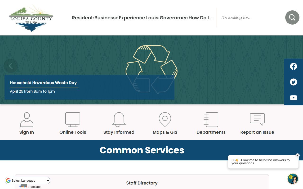 Louisa County official website sex offender registry