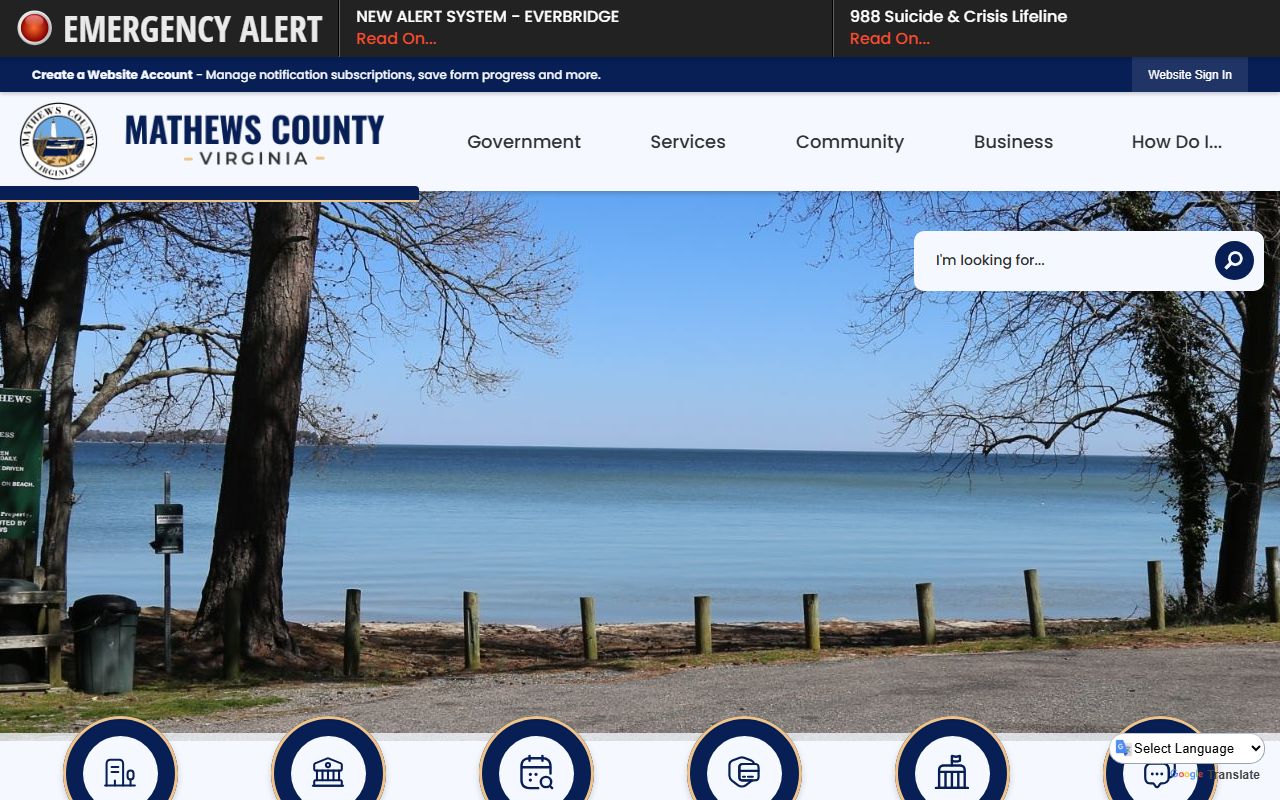 Mathews County official website sex offender registry