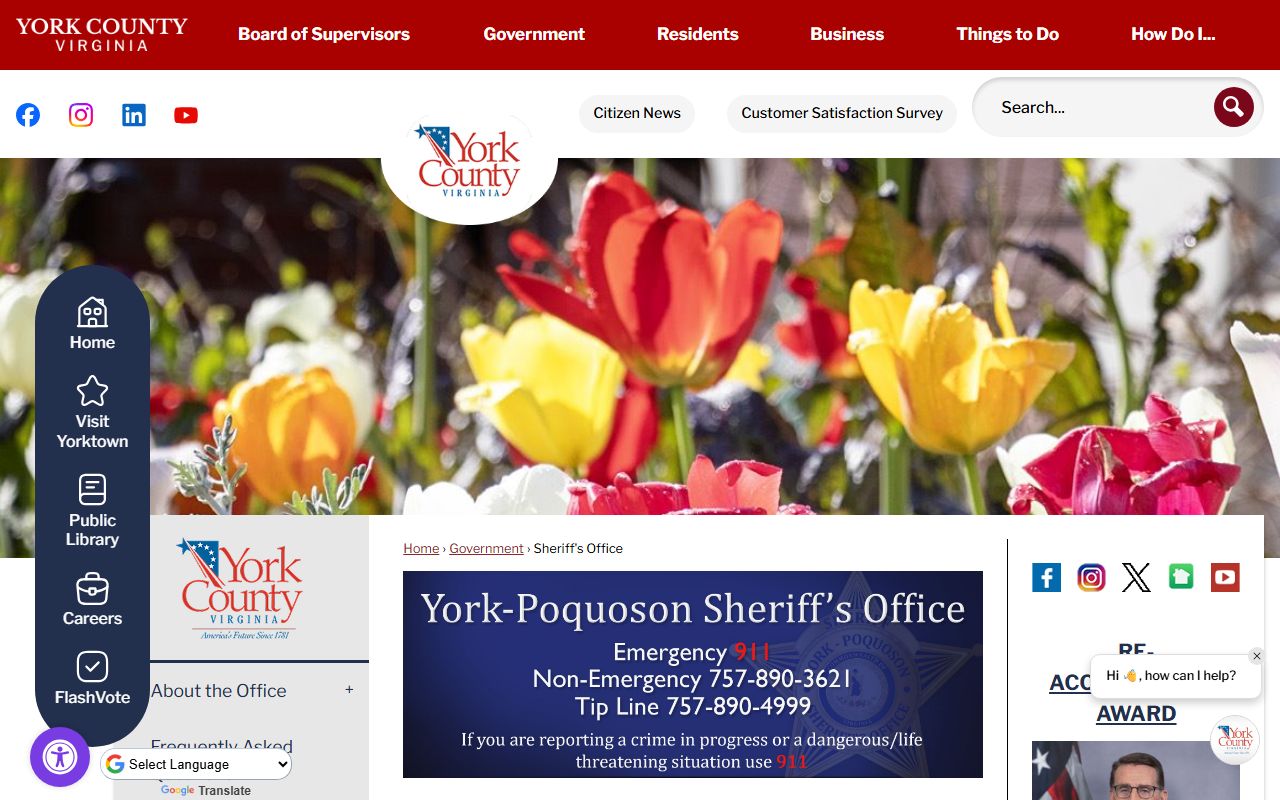 York County Sheriff Office sex offender registry search results